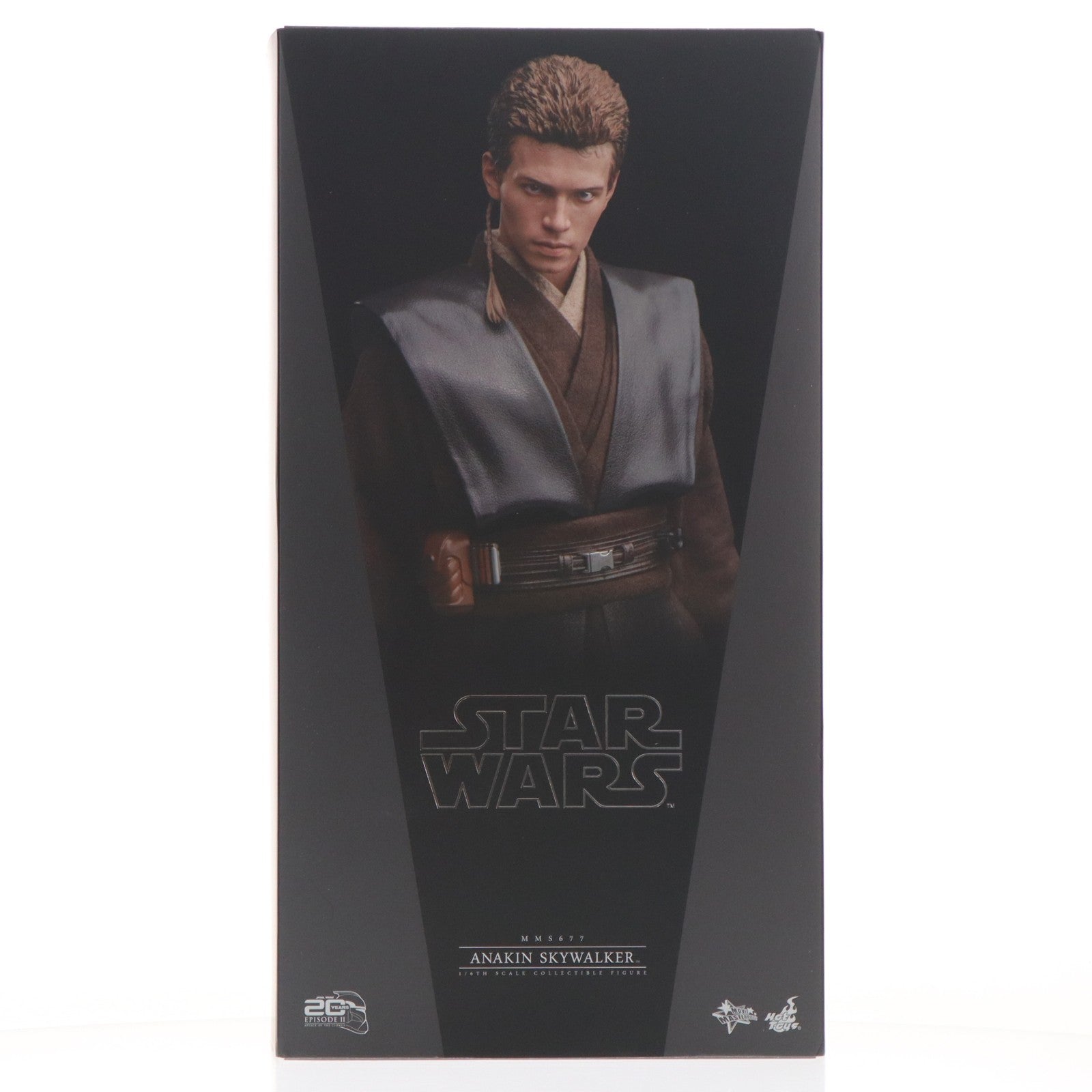 【中古即納】[FIG] ムービー・マスターピース アナキン・スカイウォーカー STAR WARS(スター・ウォーズ) エピソード2/クローンの攻撃 1/6 完成品 可動フィギュア(MMS677) ホットトイズ(20240806)