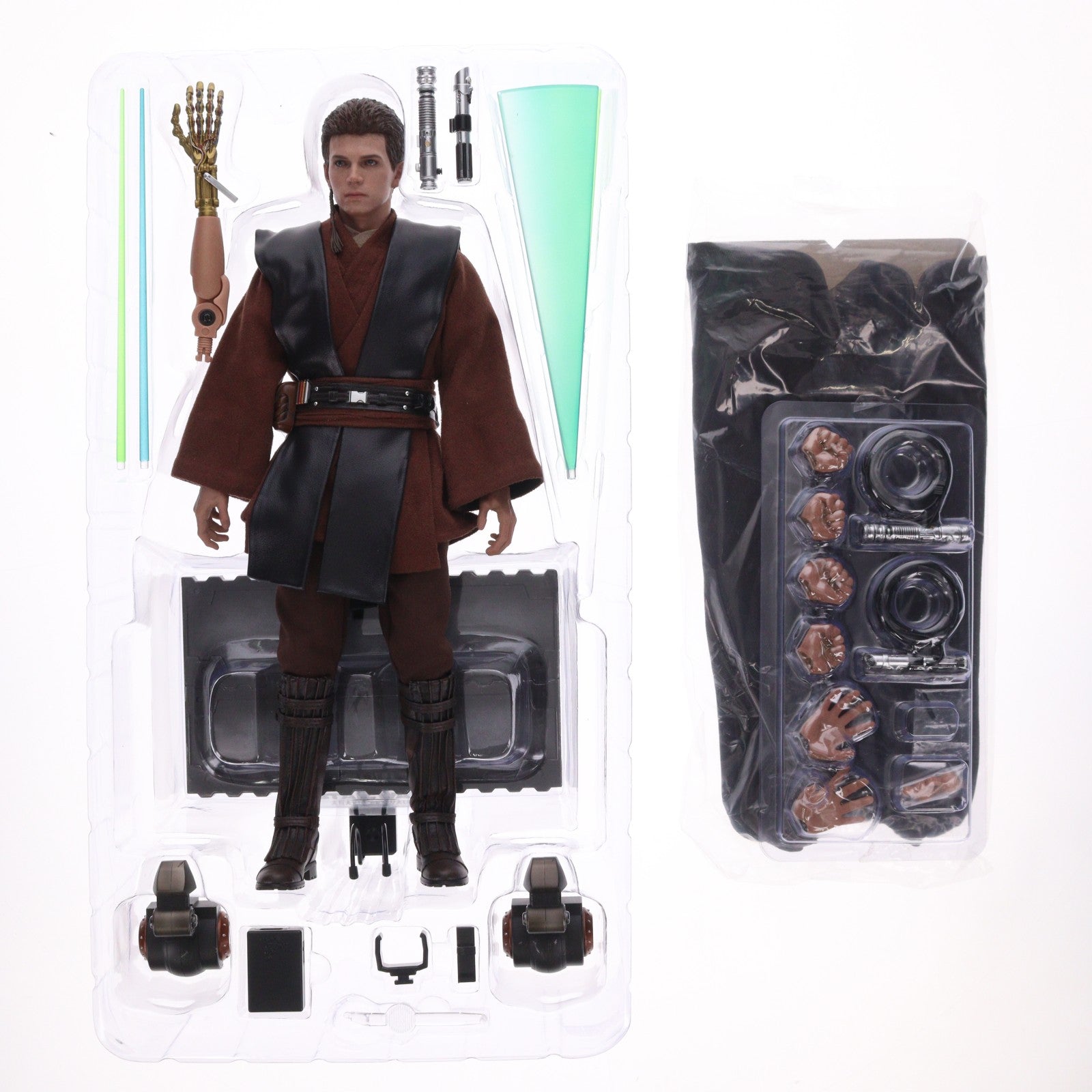 【中古即納】[FIG] ムービー・マスターピース アナキン・スカイウォーカー STAR WARS(スター・ウォーズ) エピソード2/クローンの攻撃 1/6 完成品 可動フィギュア(MMS677) ホットトイズ(20240806)