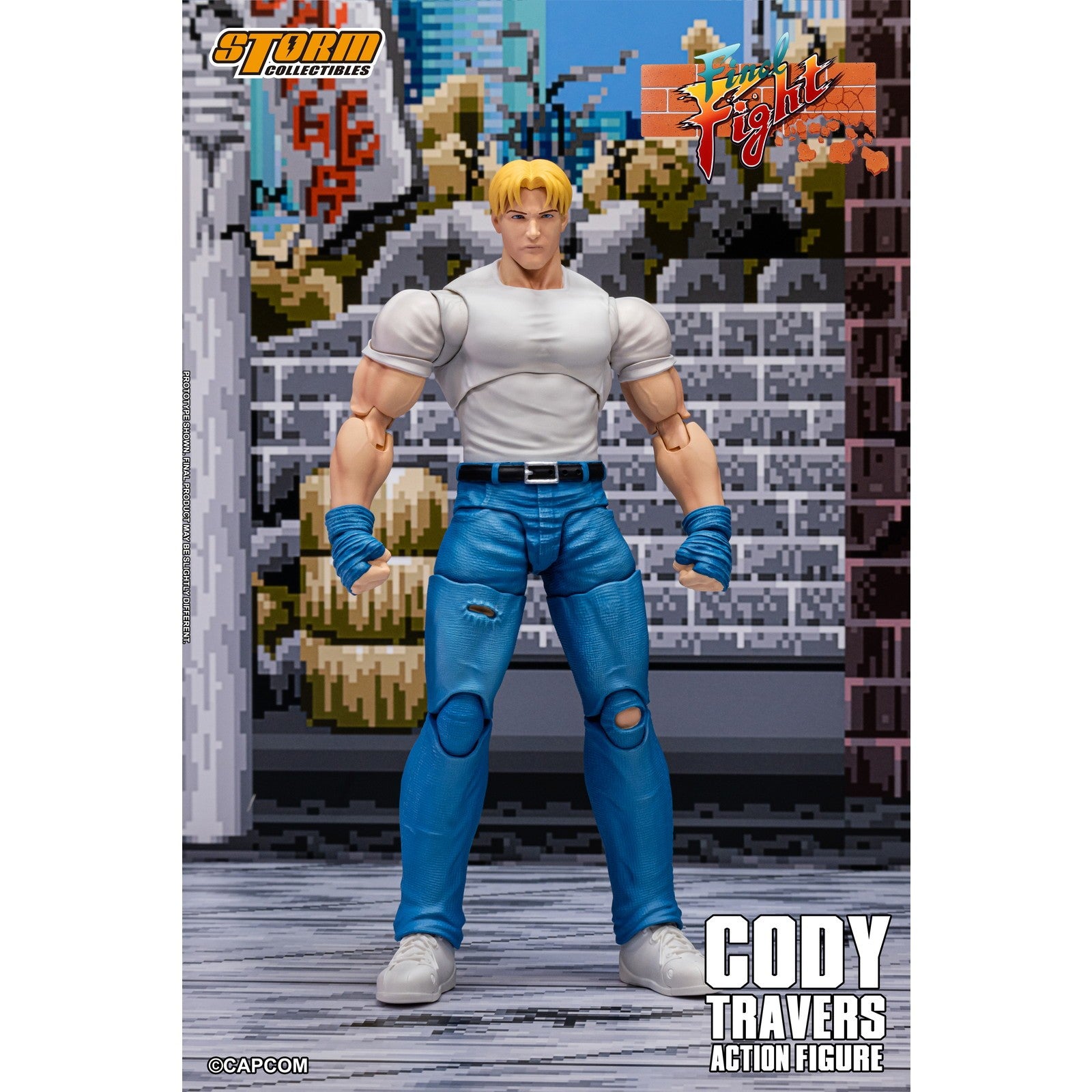 【予約安心出荷】[FIG] コーディー・トラバース ファイナルファイト 完成品 アクションフィギュア(CAFF02) ストームコレクティブルズ(2027年1月)