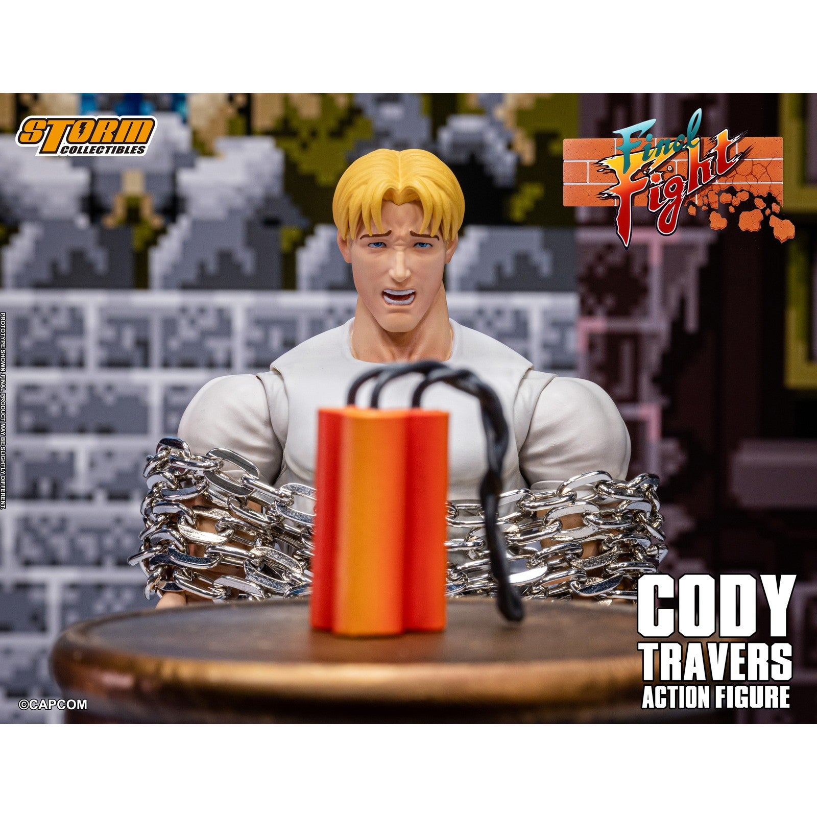 【予約安心出荷】[FIG] コーディー・トラバース ファイナルファイト 完成品 アクションフィギュア(CAFF02) ストームコレクティブルズ(2027年1月)