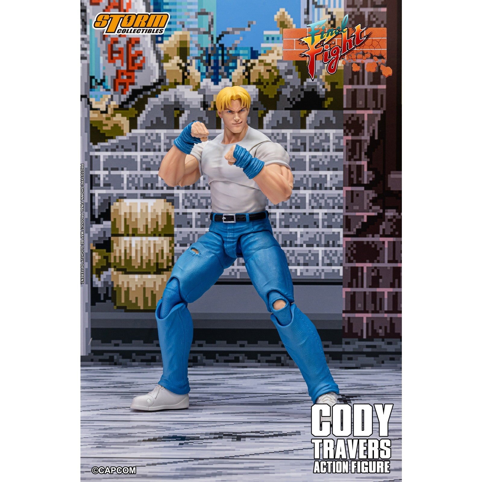 【予約安心出荷】[FIG] コーディー・トラバース ファイナルファイト 完成品 アクションフィギュア(CAFF02) ストームコレクティブルズ(2027年1月)