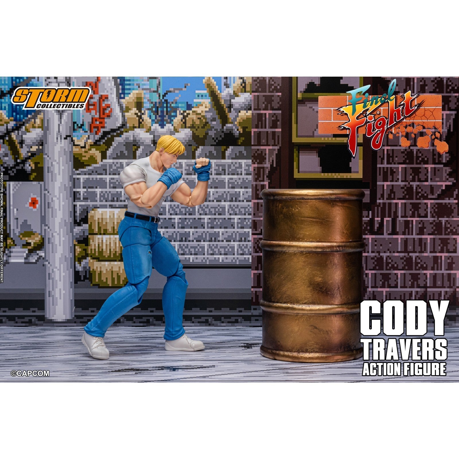 【予約安心出荷】[FIG] コーディー・トラバース ファイナルファイト 完成品 アクションフィギュア(CAFF02) ストームコレクティブルズ(2027年1月)