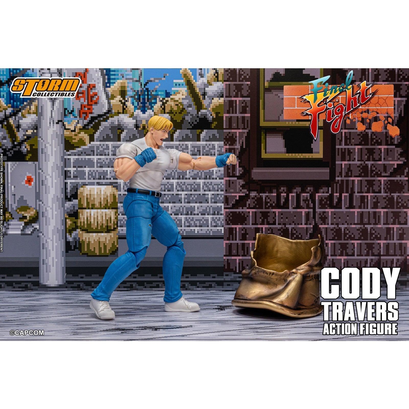 【予約安心出荷】[FIG] コーディー・トラバース ファイナルファイト 完成品 アクションフィギュア(CAFF02) ストームコレクティブルズ(2027年1月)