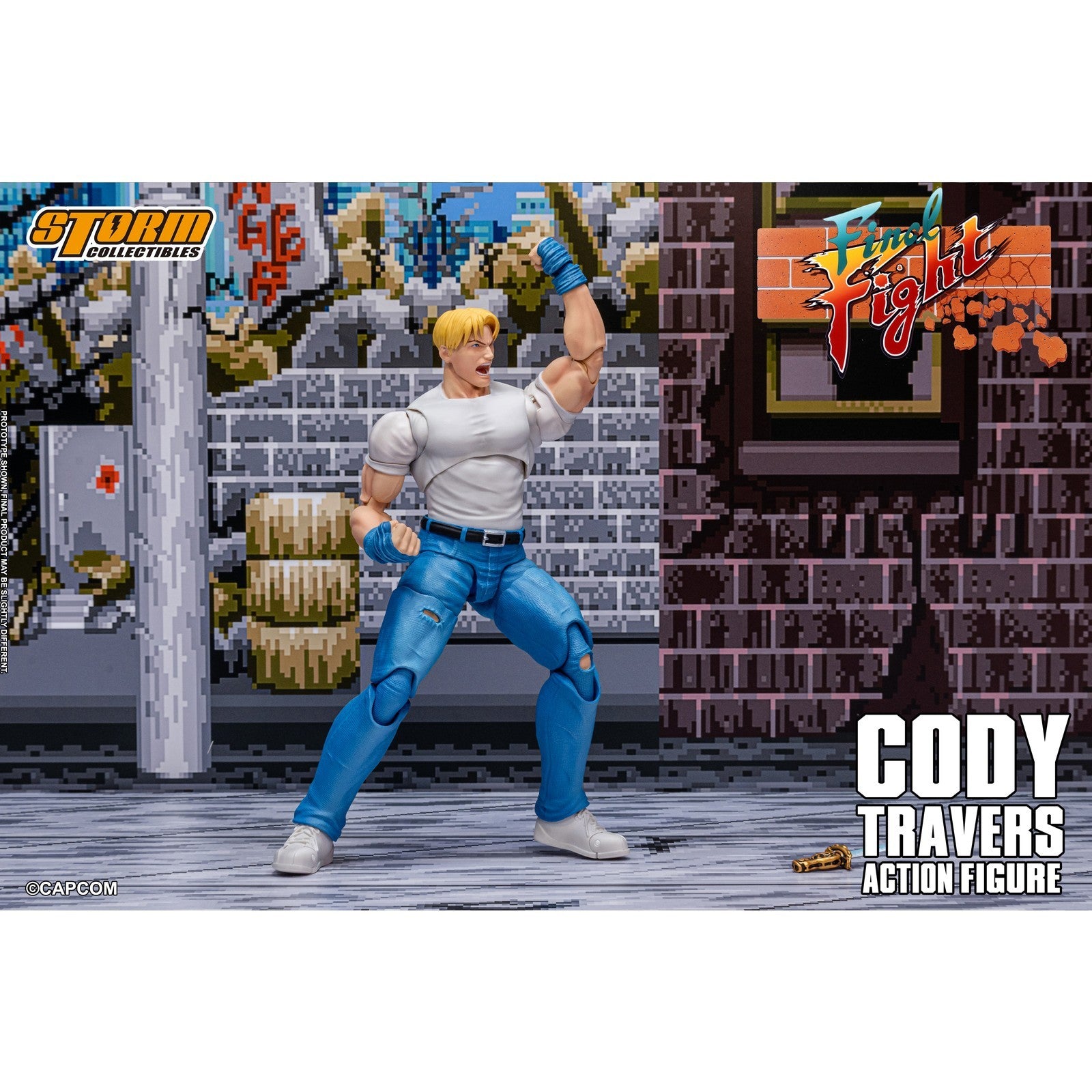 【予約安心出荷】[FIG] コーディー・トラバース ファイナルファイト 完成品 アクションフィギュア(CAFF02) ストームコレクティブルズ(2027年1月)