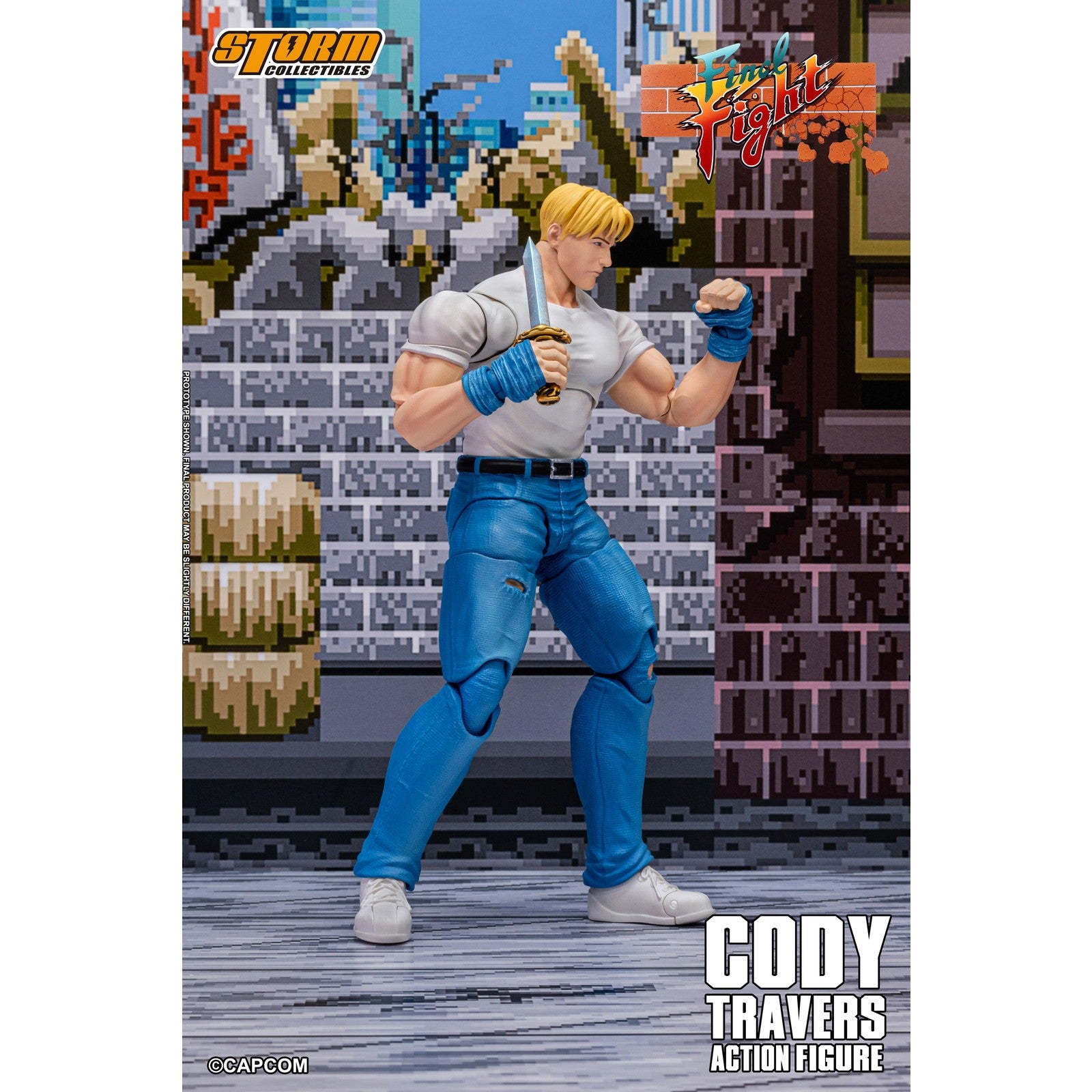【予約安心出荷】[FIG] コーディー・トラバース ファイナルファイト 完成品 アクションフィギュア(CAFF02) ストームコレクティブルズ(2027年1月)