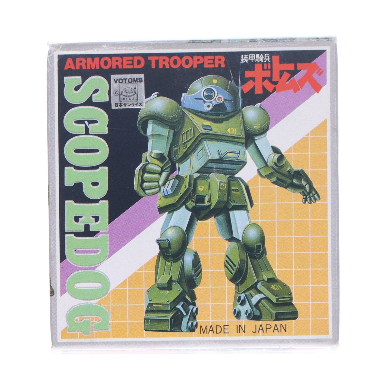 【中古即納】[FIG] スーパーアニメモデルシリーズ スコープドッグ 装甲騎兵ボトムズ 完成品 フィギュア ポエム/セブン(19991231)