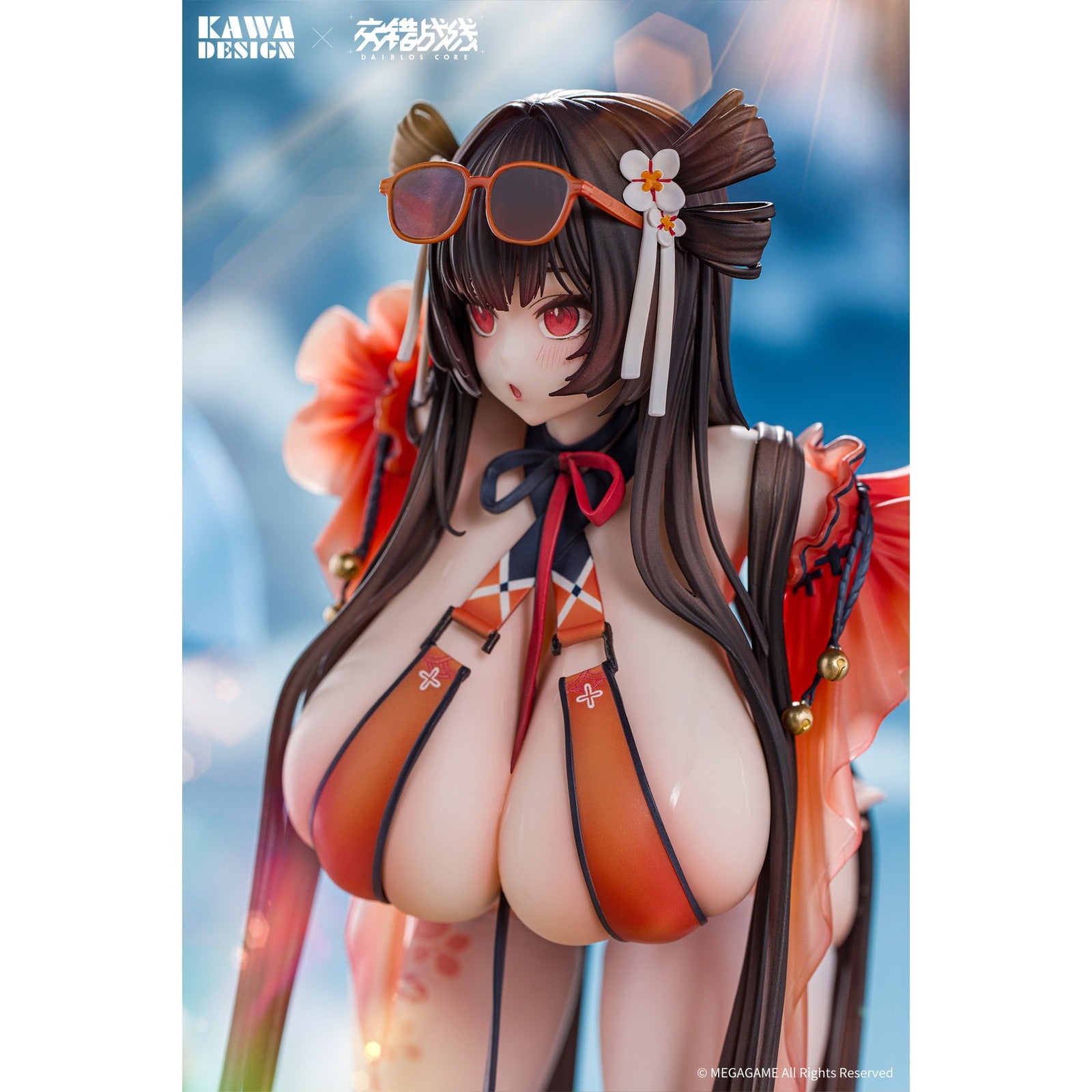 【予約安心出荷】[FIG] 色紙付属 マレルージュ 落梅の宴 水濡れver. ダイブロス・コア 1/6 完成品 フィギュア KAWA DESIGN(2027年5月)