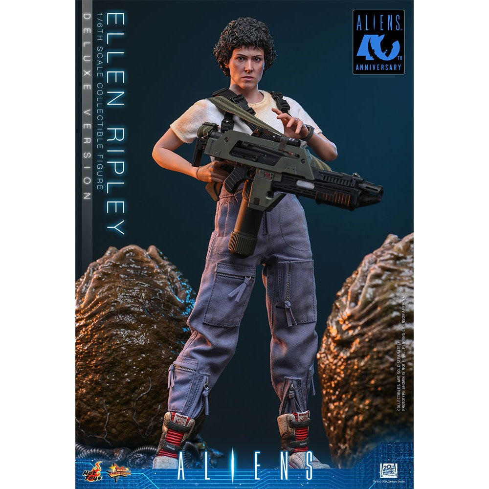 【予約安心出荷】[FIG] ムービー・マスターピース エレン・リプリー(2.0/デラックス版) エイリアン2 1/6 完成品 可動フィギュア(MM#895) ホットトイズ(2027年9月)