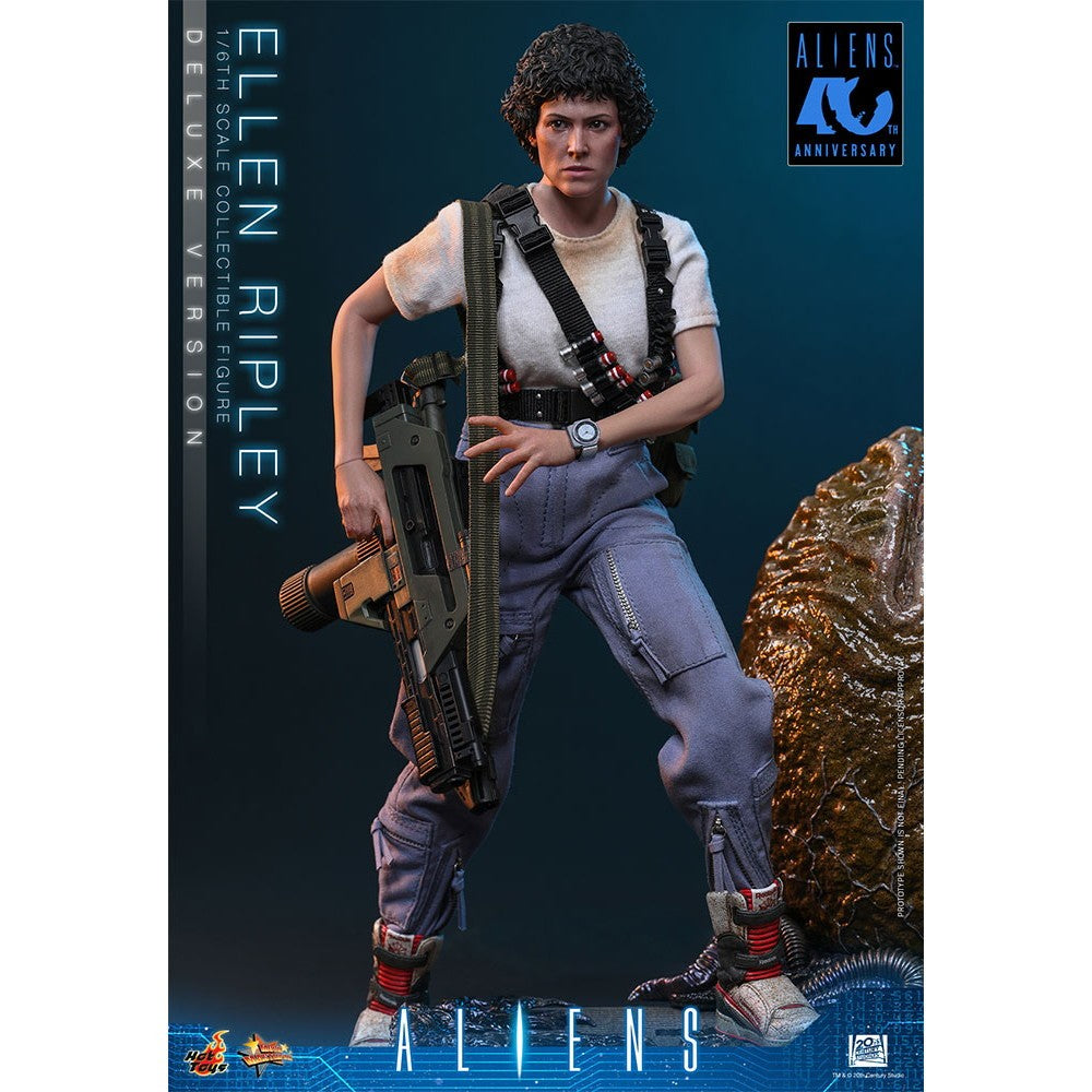 【予約安心出荷】[FIG] ムービー・マスターピース エレン・リプリー(2.0/デラックス版) エイリアン2 1/6 完成品 可動フィギュア(MM#895) ホットトイズ(2027年9月)