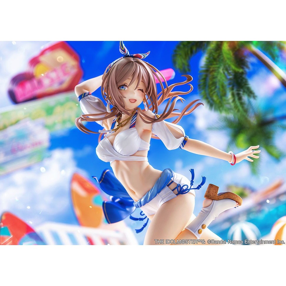 【予約安心出荷】[FIG] 姫崎莉波(ひめさきりなみ) キミとセミブルーVer. 学園アイドルマスター 1/7 完成品 フィギュア ネオンマックス(2027年2月)