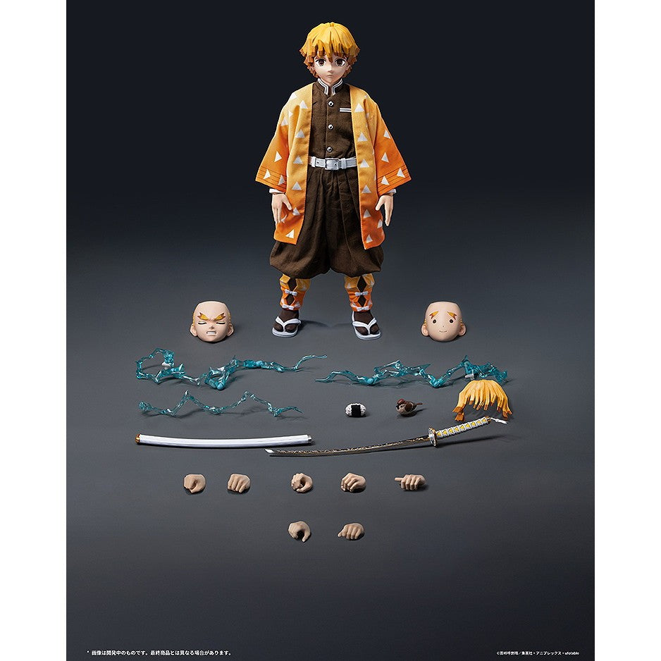 【予約安心出荷】[FIG] フィグゼロ 我妻善逸(あがつまぜんいつ) 鬼滅の刃 1/6 完成品 可動フィギュア threezero(スリーゼロ)(2026年12月)