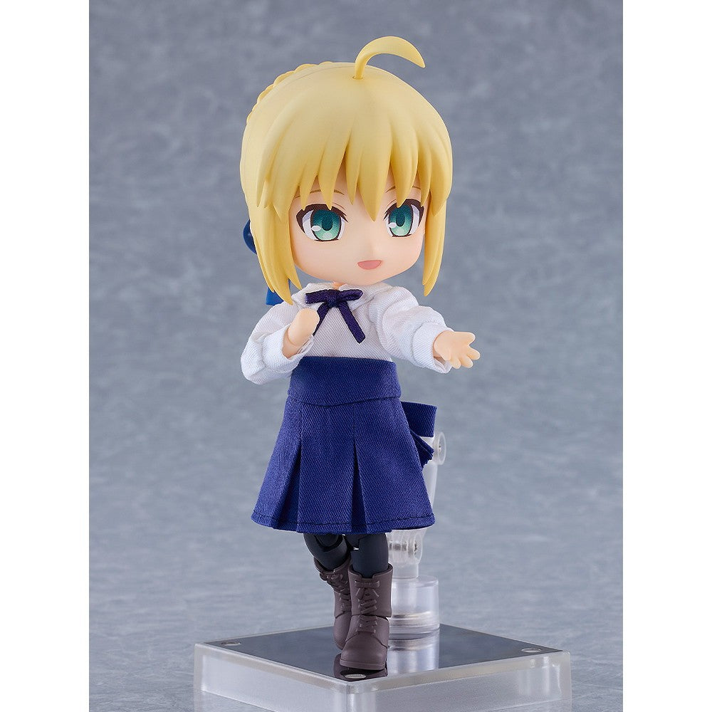 【予約安心出荷】[FIG] ねんどろいどどーる セイバー 私服Ver. Fate/stay night(フェイト/ステイナイト) 完成品 可動フィギュア グッドスマイルカンパニー(2027年2月)