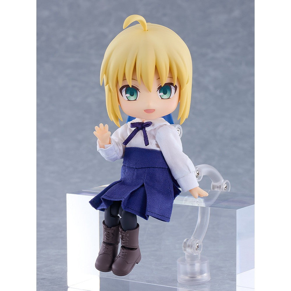 【予約安心出荷】[FIG] ねんどろいどどーる セイバー 私服Ver. Fate/stay night(フェイト/ステイナイト) 完成品 可動フィギュア グッドスマイルカンパニー(2027年2月)