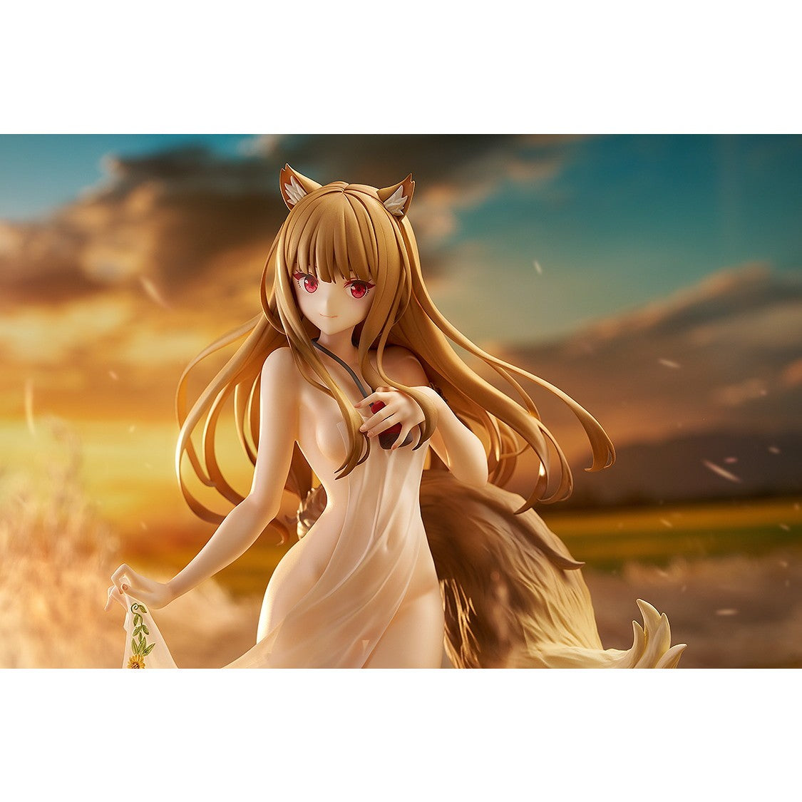【予約安心出荷】[FIG] ホロ feat. saitom 狼と香辛料 MERCHANT MEETS THE WISE WOLF 1/7 完成品 フィギュア グッドスマイルカンパニー(2027年8月)
