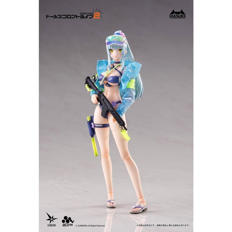 【予約安心出荷】[FIG] pocket art PA013 クルカイ 蒼き軌跡Ver. 豪華版 ドールズフロントライン2:エクシリウム 1/12 完成品 アクションフィギュ HASUKI(2027年5月)