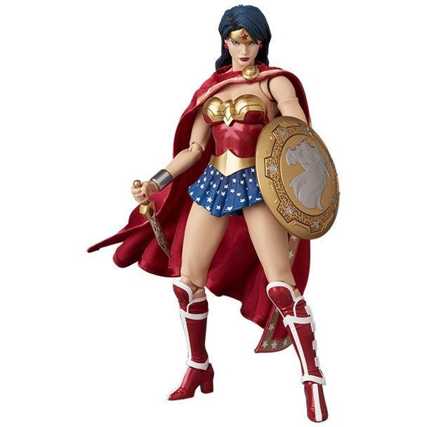 【予約安心出荷】[FIG] マフェックス No.318 MAFEX WONDER WOMAN(SUPERMAN: FOR TOMORROW)(ワンダーウーマン スーパーマン: フォー・トゥモロー) 完成品 可動フィギュア メディコム・トイ(2027年4月)
