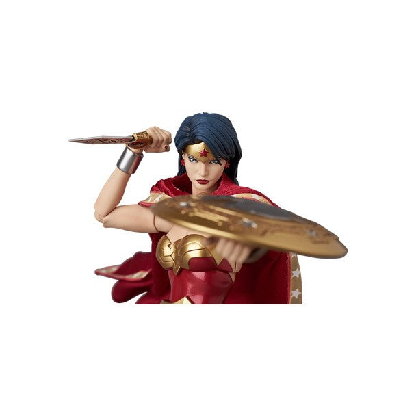 【予約安心出荷】[FIG] マフェックス No.318 MAFEX WONDER WOMAN(SUPERMAN: FOR TOMORROW)(ワンダーウーマン スーパーマン: フォー・トゥモロー) 完成品 可動フィギュア メディコム・トイ(2027年4月)