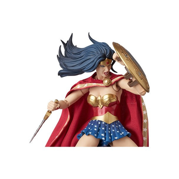 【予約安心出荷】[FIG] マフェックス No.318 MAFEX WONDER WOMAN(SUPERMAN: FOR TOMORROW)(ワンダーウーマン スーパーマン: フォー・トゥモロー) 完成品 可動フィギュア メディコム・トイ(2027年4月)