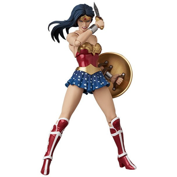 【予約安心出荷】[FIG] マフェックス No.318 MAFEX WONDER WOMAN(SUPERMAN: FOR TOMORROW)(ワンダーウーマン スーパーマン: フォー・トゥモロー) 完成品 可動フィギュア メディコム・トイ(2027年4月)