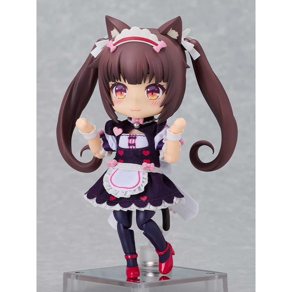 【予約安心出荷】[FIG] ねんどろいどどーる ショコラ ネコぱら セカイコネクト 完成品 可動フィギュア グッドスマイルカンパニー(2027年2月)