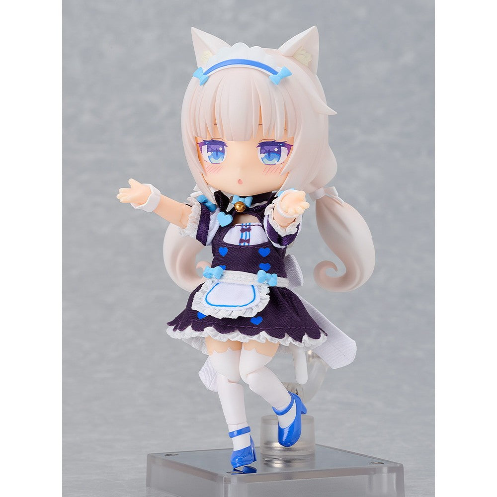 【予約安心出荷】[FIG] ねんどろいどどーる バニラ ネコぱら セカイコネクト 完成品 可動フィギュア グッドスマイルカンパニー(2027年2月)