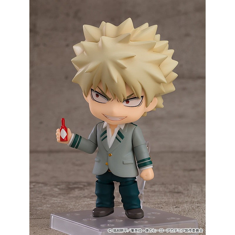 【予約安心出荷】[FIG] (再販) ねんどろいど 2313 爆豪勝己(ばくごうかつき) 雄英制服Ver. 僕のヒーローアカデミア 完成品 可動フィギュア グッドスマイルカンパニー(2026年10月)
