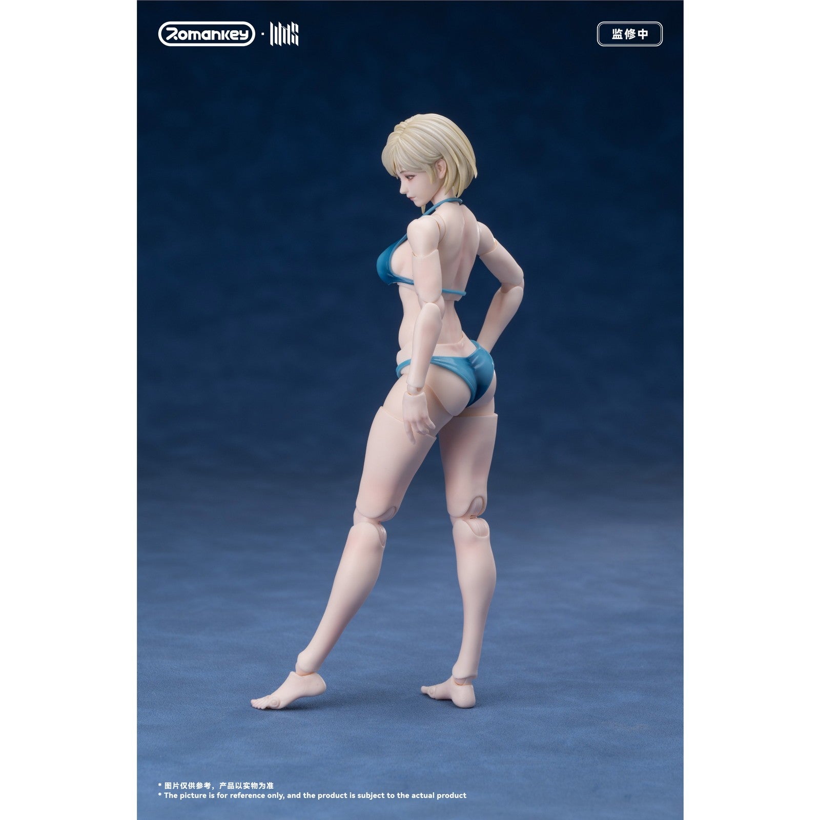 【予約安心出荷】[FIG] UMS004C 可動フィギュア女性素体 ミア(塗装済Ver.) 1/12 完成品 Romankey(ロマンキー)(2026年12月)