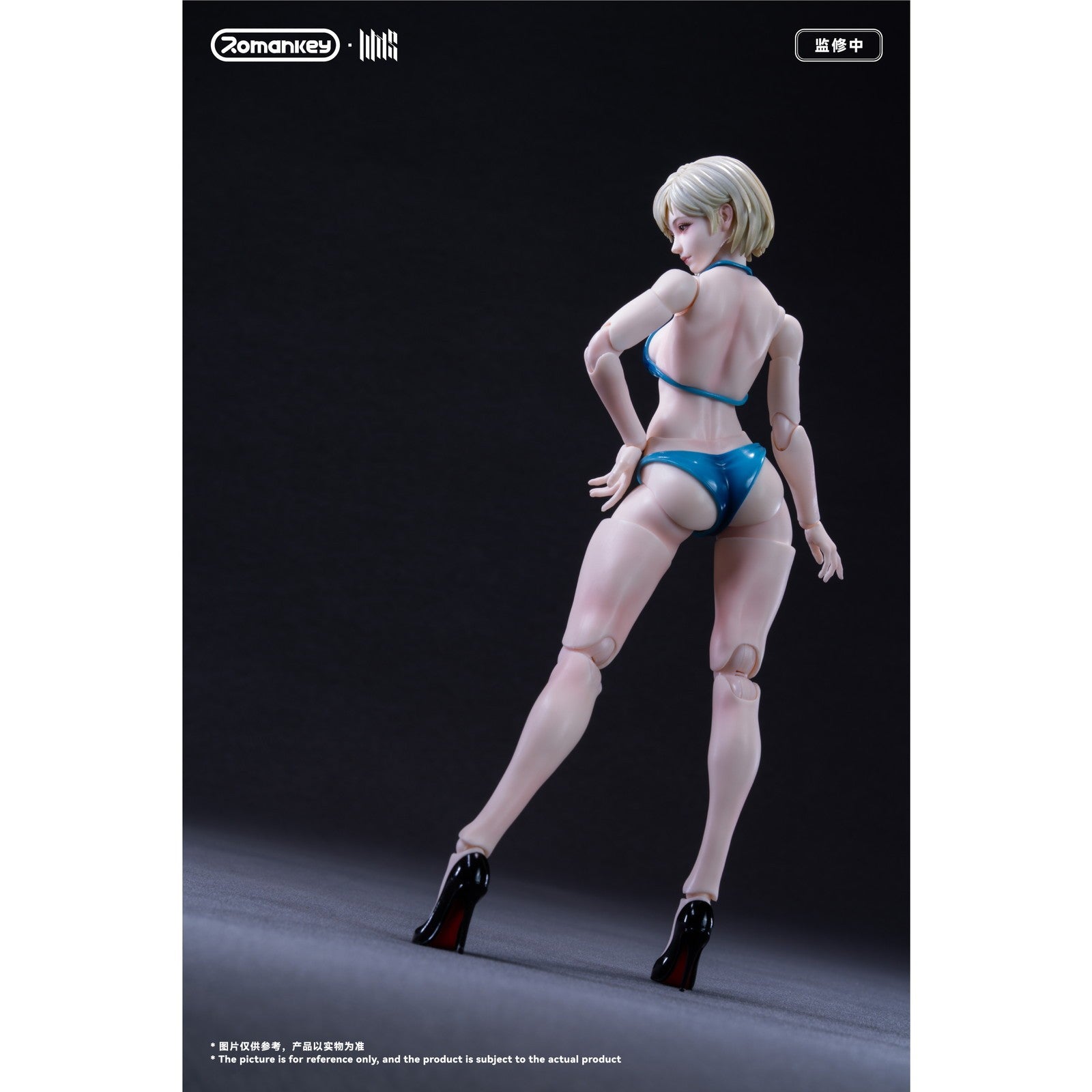 【予約安心出荷】[FIG] UMS004C 可動フィギュア女性素体 ミア(塗装済Ver.) 1/12 完成品 Romankey(ロマンキー)(2026年12月)