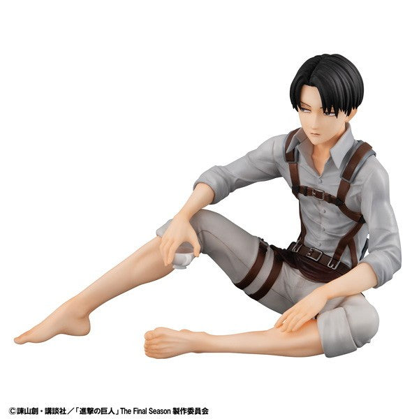 【予約安心出荷】[FIG] G.E.M.シリーズ てのひらリヴァイ兵士長 進撃の巨人 完成品 フィギュア メガハウス(2026年12月)