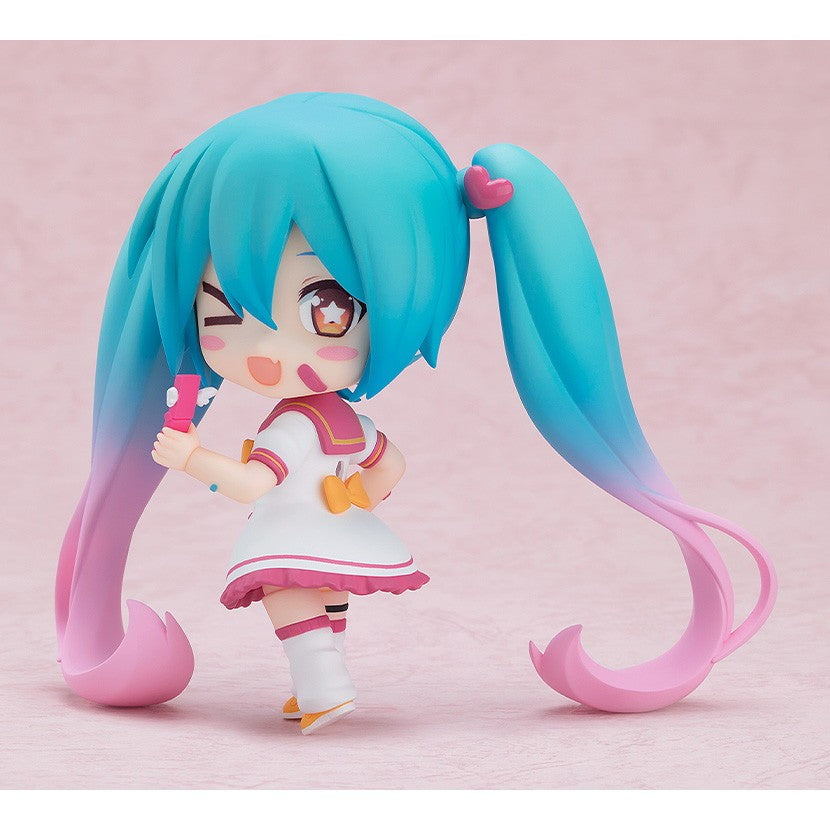 【予約安心出荷】[FIG] ねんどろいど 3090 初音ミク M@GICAL☆CURE! LOVE SHOT! Ver. キャラクター・ボーカル・シリーズ01 初音ミク 完成品 可動フィギュア グッドスマイルカンパニー(2026年12月)