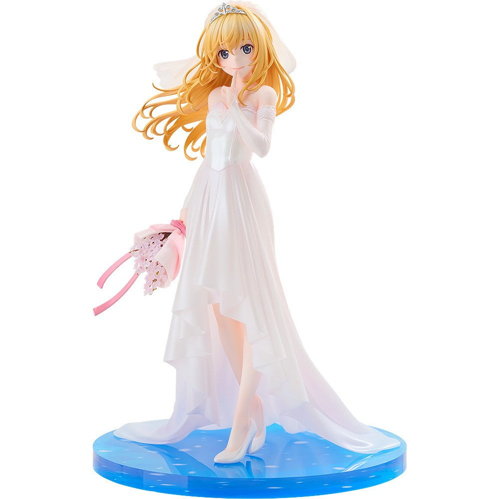 【予約安心出荷】[FIG] G.S.Collection 宮園かをり(みやぞのかをり) ウェディングドレスVer. 四月は君の嘘 1/7 完成品 フィギュア グッドスマイルカンパニー(2027年7月)