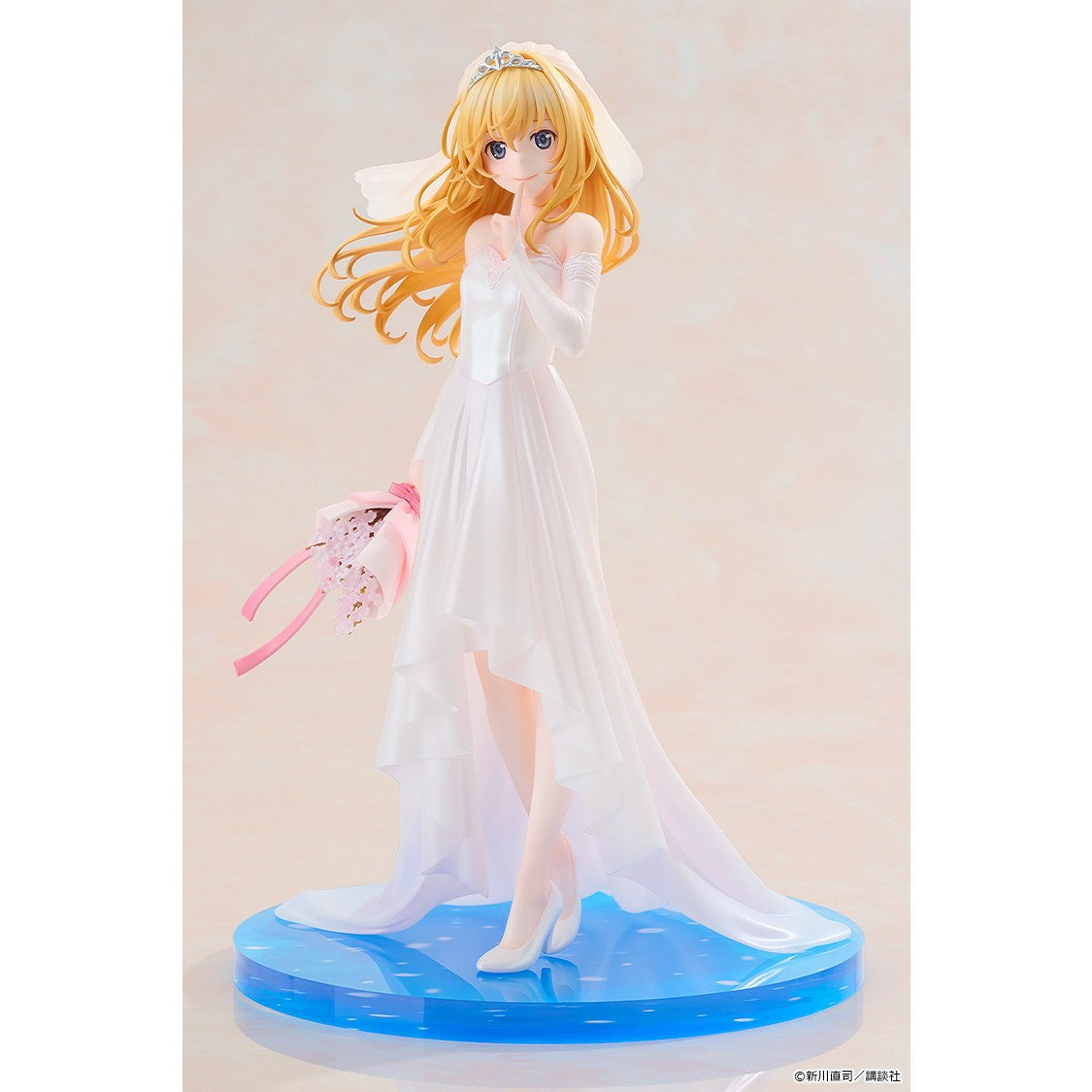 【予約安心出荷】[FIG] G.S.Collection 宮園かをり(みやぞのかをり) ウェディングドレスVer. 四月は君の嘘 1/7 完成品 フィギュア グッドスマイルカンパニー(2027年7月)