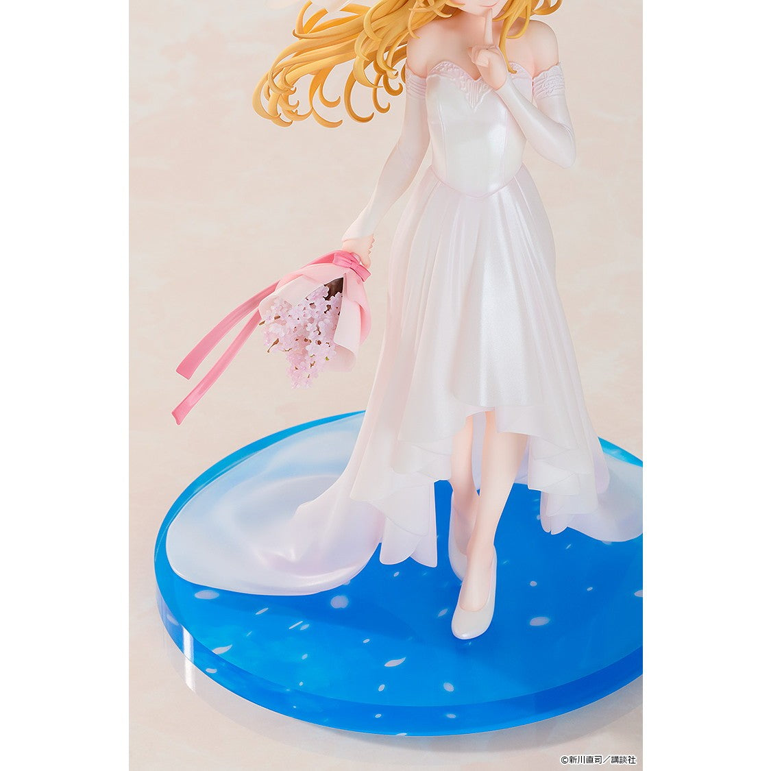 【予約安心出荷】[FIG] G.S.Collection 宮園かをり(みやぞのかをり) ウェディングドレスVer. 四月は君の嘘 1/7 完成品 フィギュア グッドスマイルカンパニー(2027年7月)