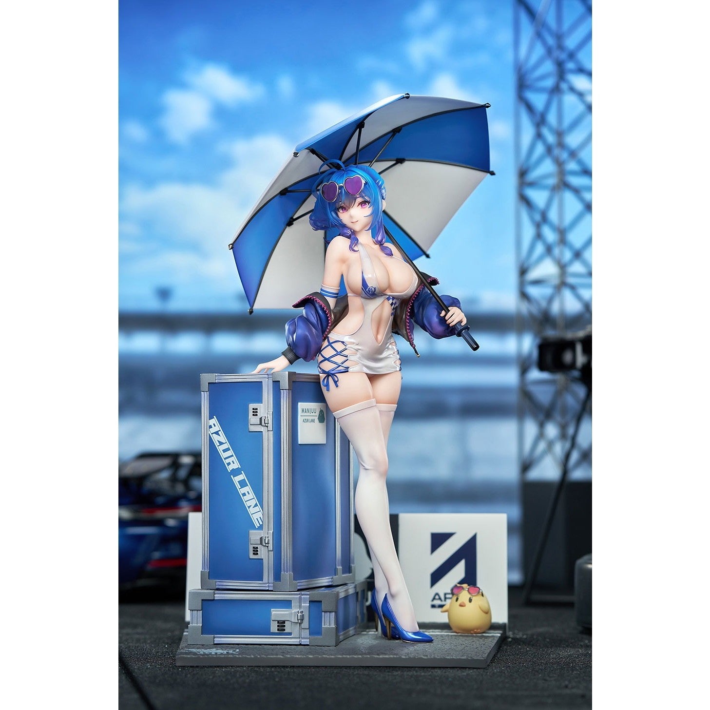 【予約安心出荷】[FIG] アクリルキーホルダー付属 セントルイス レースクイーンVer. アズールレーン 1/7 完成品 フィギュア APEX(エーペックス)(2027年5月)