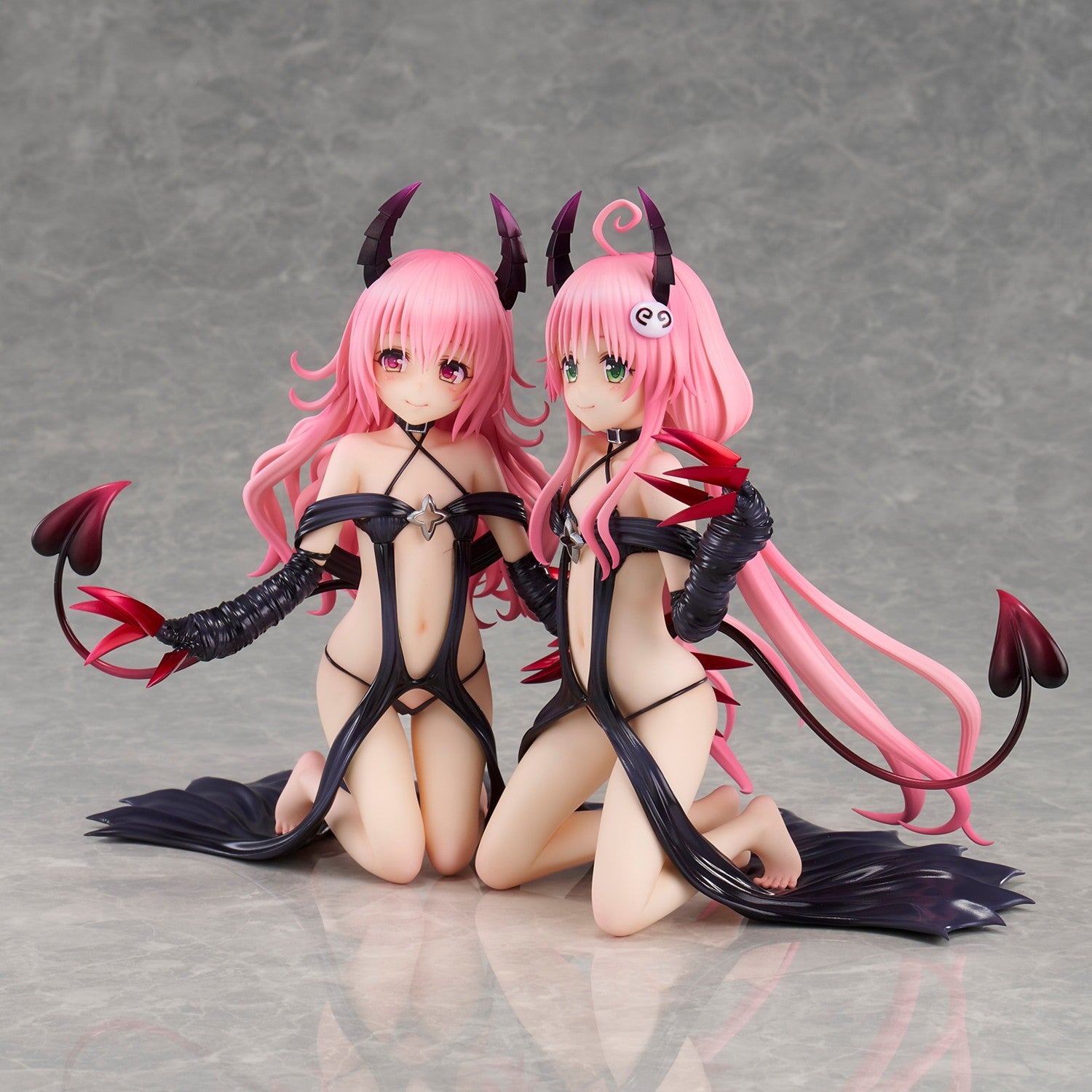 【予約安心出荷】[FIG] ララ・サタリン・デビルーク&モモ・べリア・デビルーク～Les filles!～ ToLoveる-とらぶる-ダークネスシリーズ 完成品 フィギュア ユニオンクリエイティブ(2027年2月)