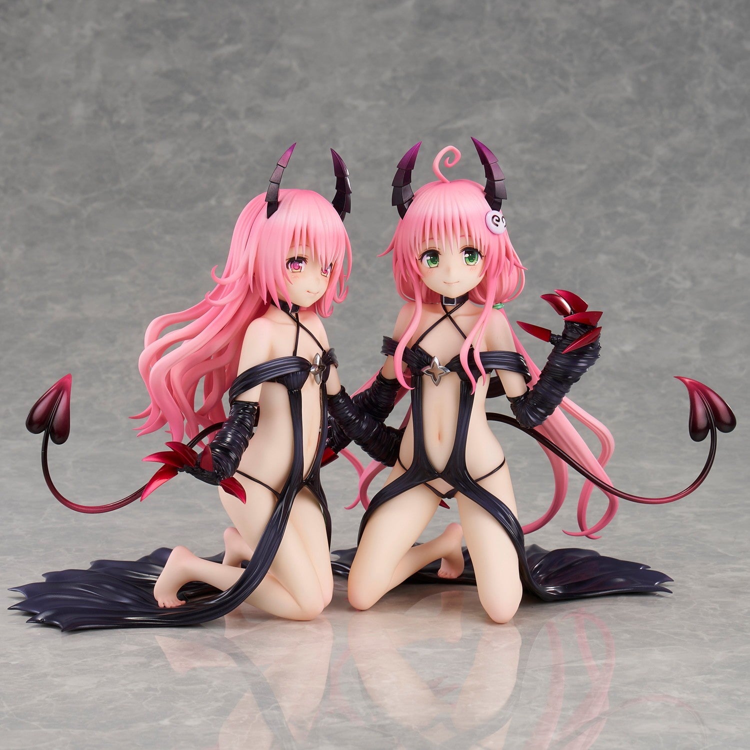 【予約安心出荷】[FIG] ララ・サタリン・デビルーク&モモ・べリア・デビルーク～Les filles!～ ToLoveる-とらぶる-ダークネスシリーズ 完成品 フィギュア ユニオンクリエイティブ(2027年2月)