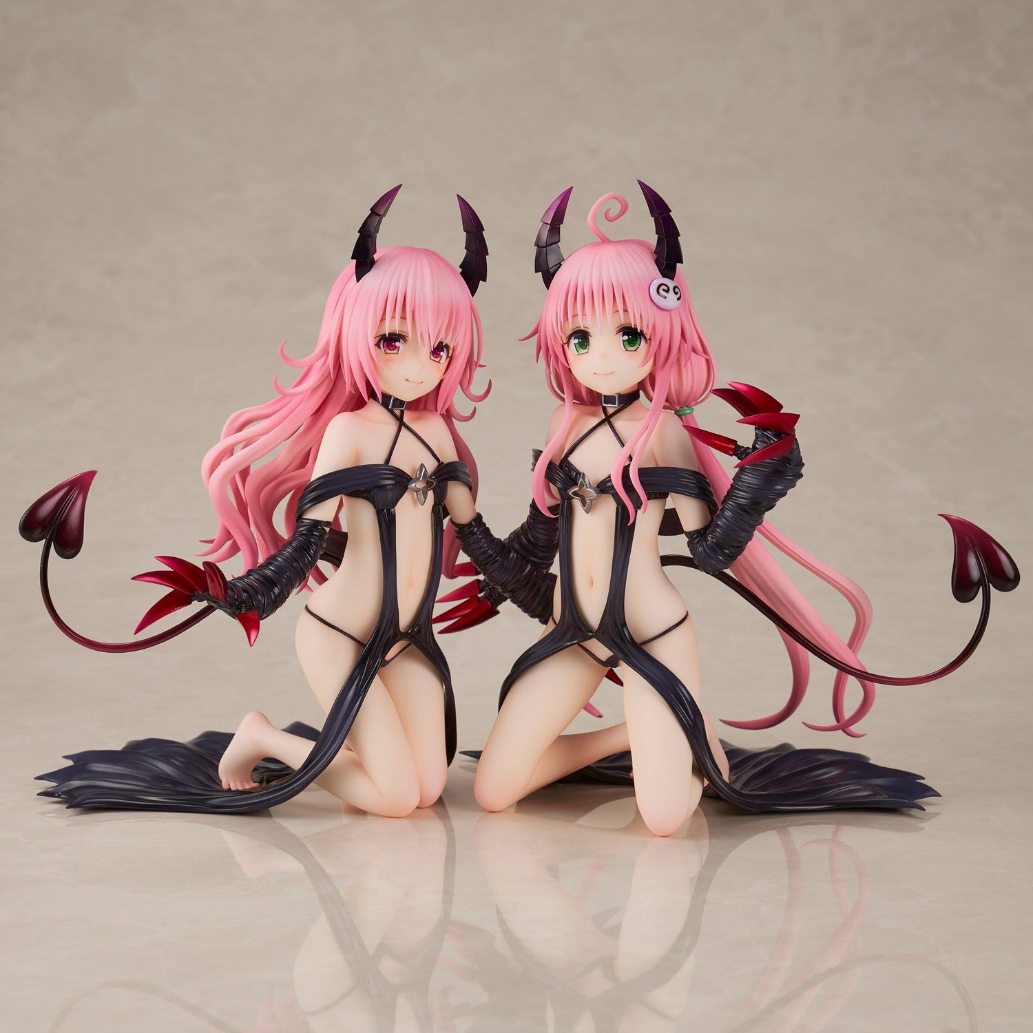 【予約安心出荷】[FIG] ララ・サタリン・デビルーク&モモ・べリア・デビルーク～Les filles!～ ToLoveる-とらぶる-ダークネスシリーズ 完成品 フィギュア ユニオンクリエイティブ(2027年2月)