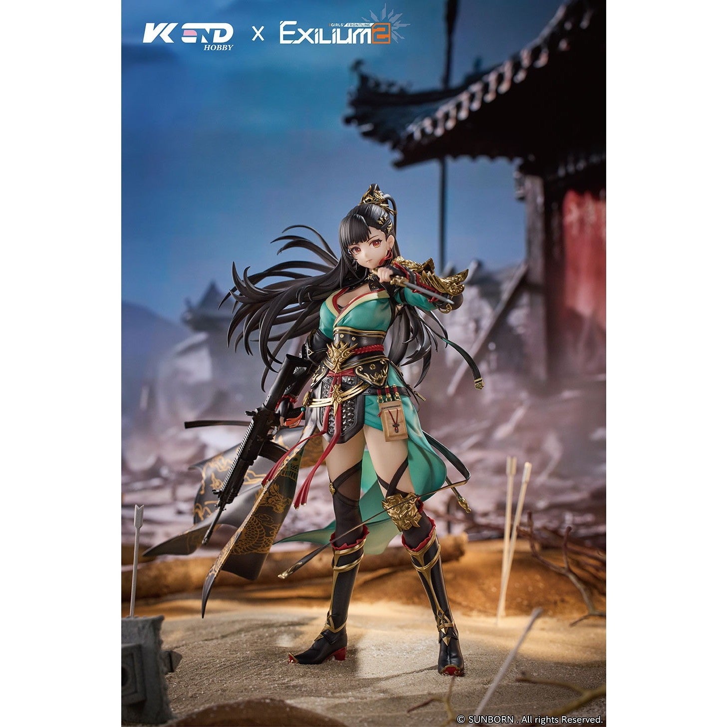 【予約安心出荷】[FIG] アクリルスタンド付属 瓊玖(けいきゅう)-義薄雲天 ドールズフロントライン2:エクシリウム 1/6 完成品 フィギュア VKEND(2027年1月)