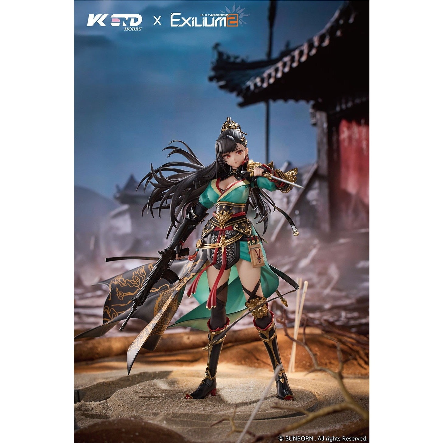 【予約安心出荷】[FIG] アクリルスタンド付属 瓊玖(けいきゅう)-義薄雲天 ドールズフロントライン2:エクシリウム 1/6 完成品 フィギュア VKEND(2027年1月)