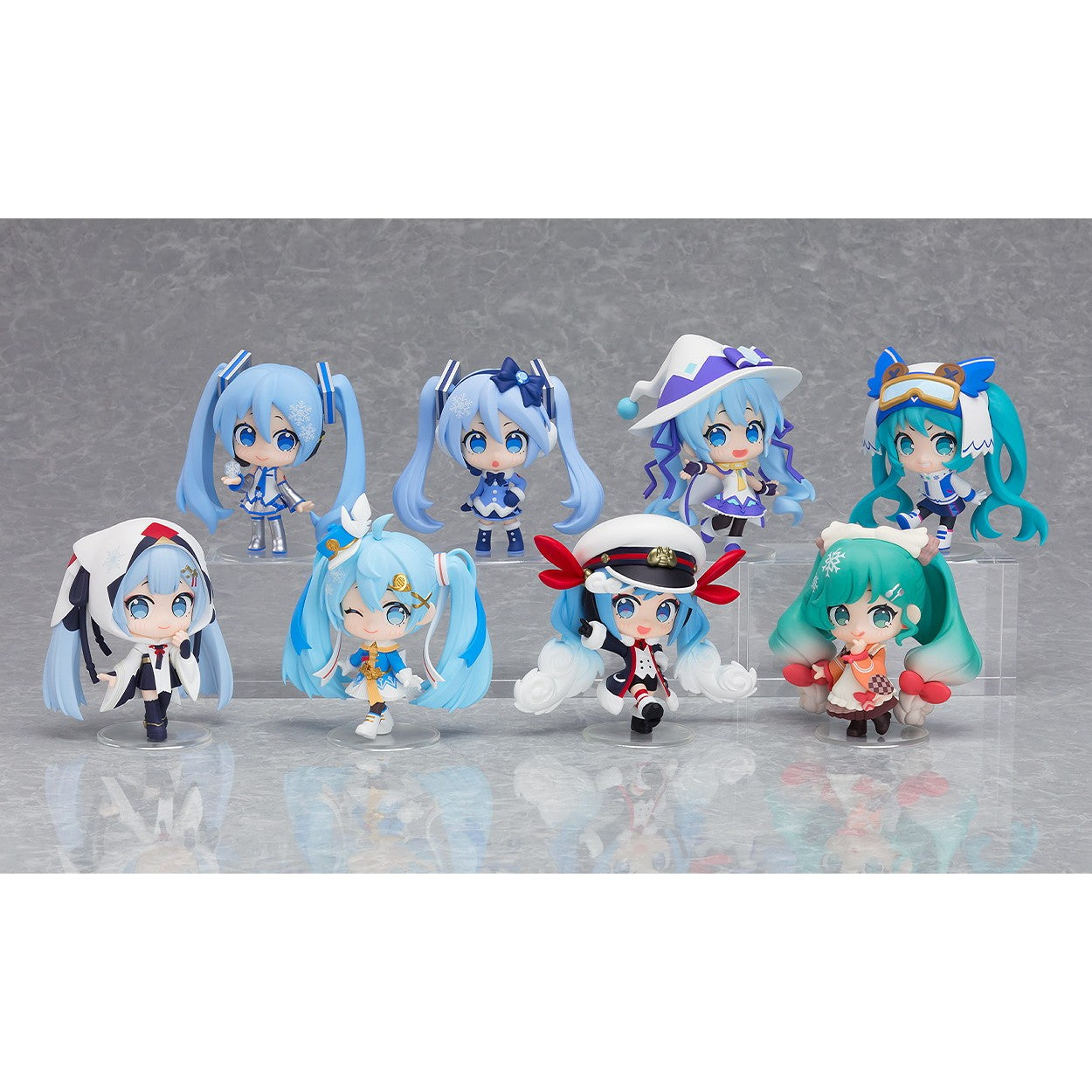 【予約安心出荷】[FIG] (BOX) ブラインドボックスシリーズ 雪ミクオールスターズ フィギュアコレクション Vol.1 キャラクター・ボーカル・シリーズ01 初音ミク(8個) グッドスマイルカンパニー(2027年2月)