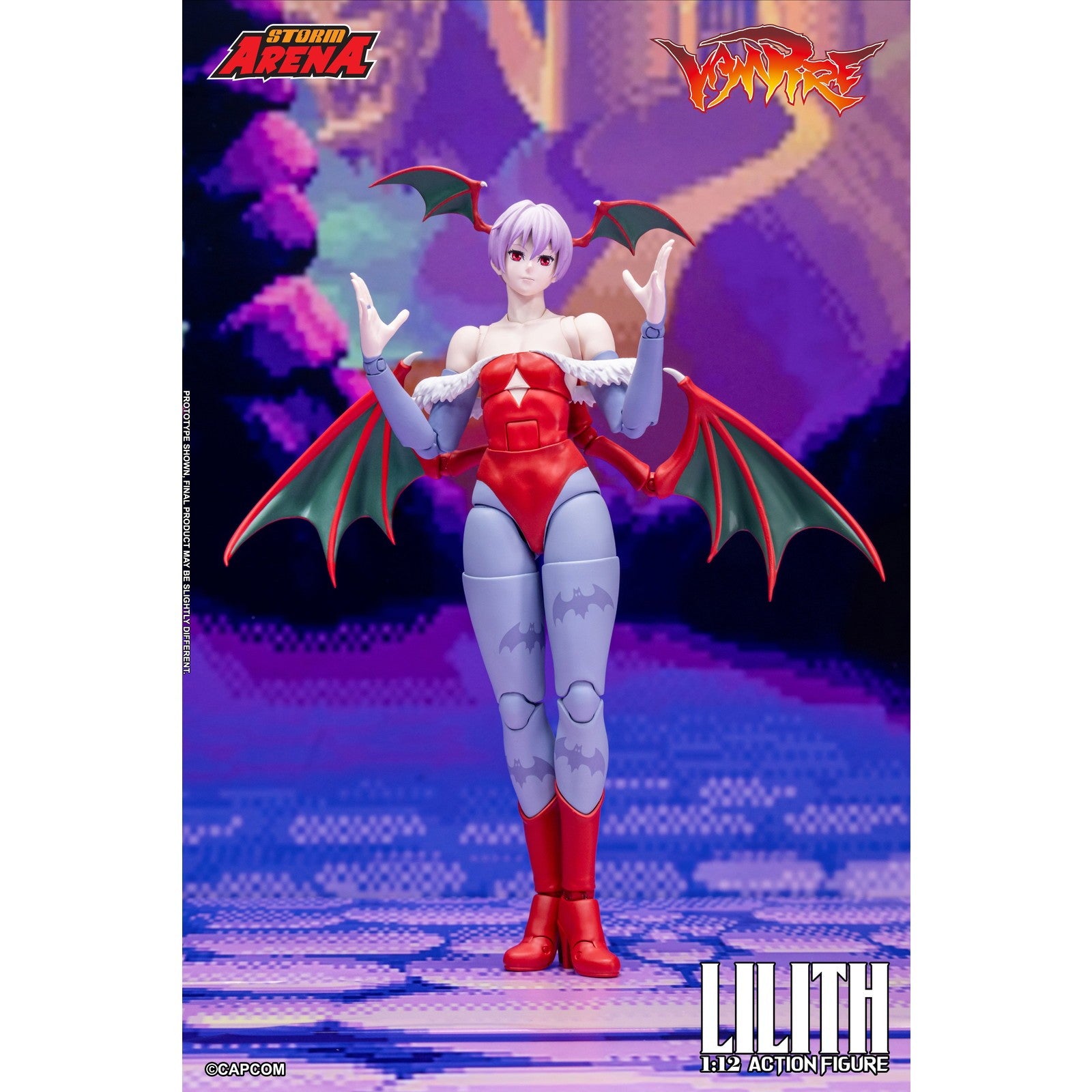 【予約安心出荷】[FIG] Storm Arena(ストームアリーナ) リリス ヴァンパイア 1/12 完成品 可動フィギュア(DSSA01) ストームコレクティブルズ(2027年3月)