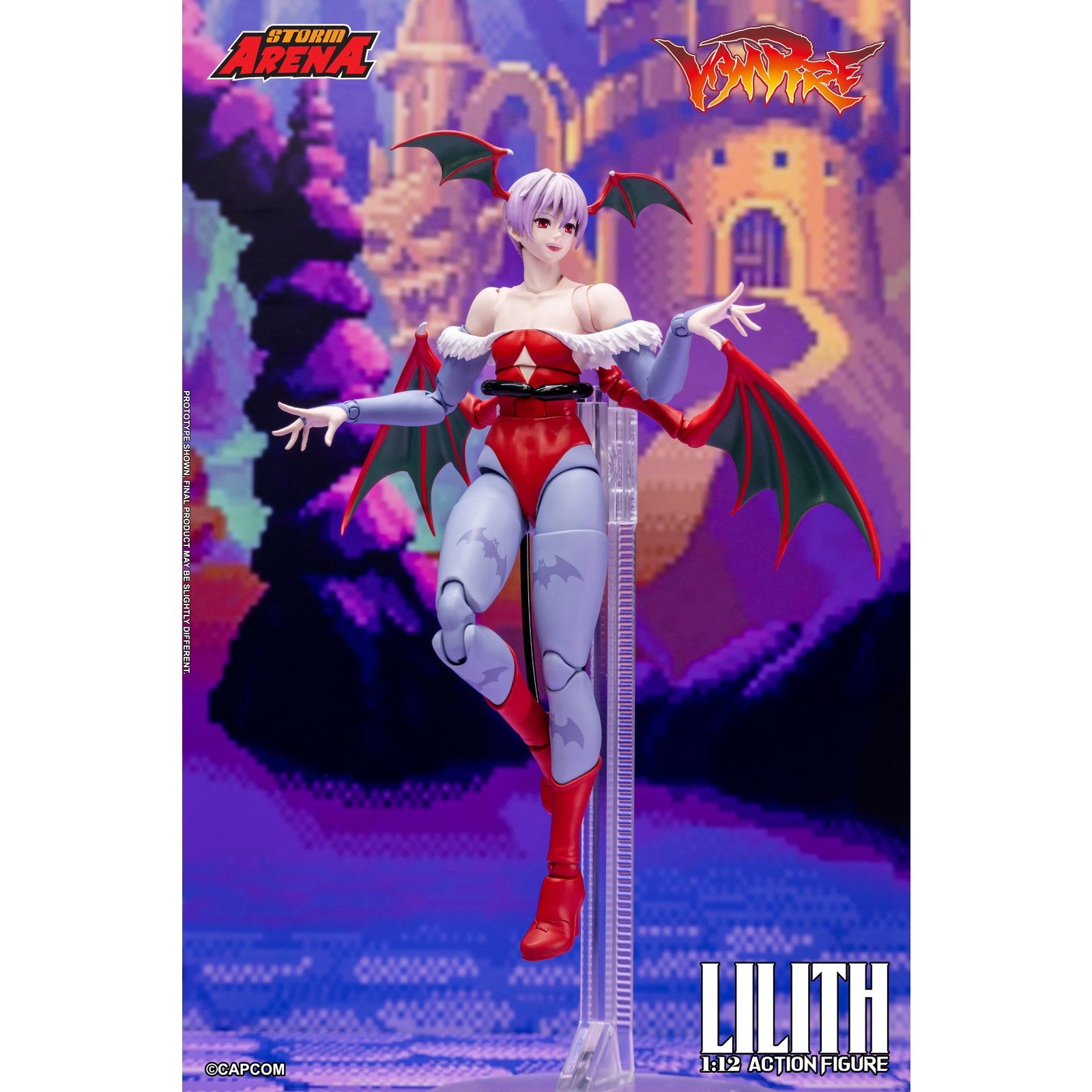 【予約安心出荷】[FIG] Storm Arena(ストームアリーナ) リリス ヴァンパイア 1/12 完成品 可動フィギュア(DSSA01) ストームコレクティブルズ(2027年3月)