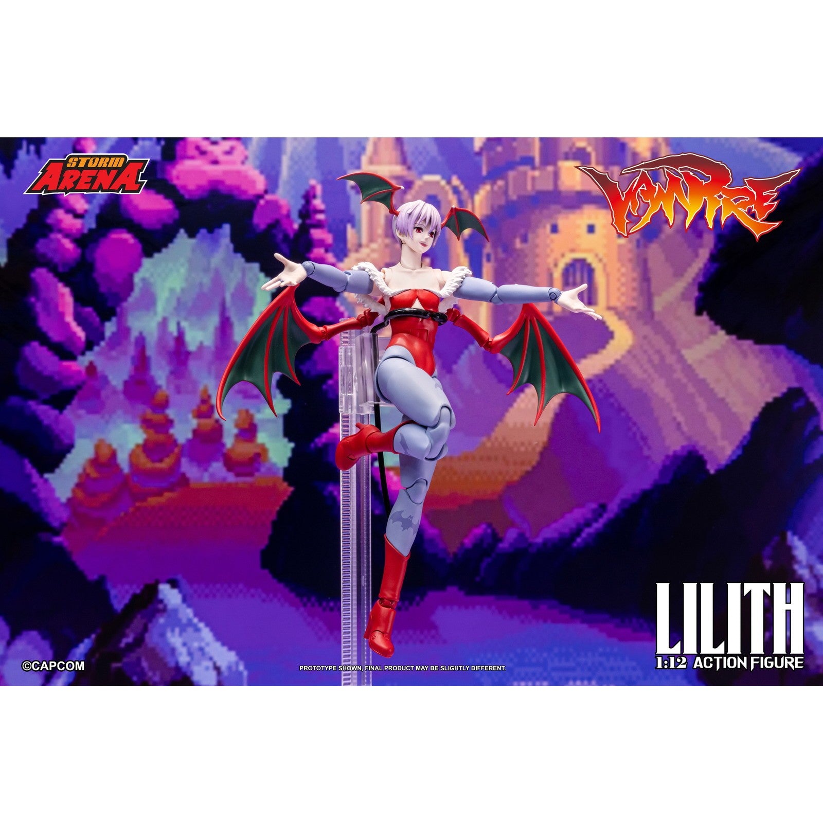 【予約安心出荷】[FIG] Storm Arena(ストームアリーナ) リリス ヴァンパイア 1/12 完成品 可動フィギュア(DSSA01) ストームコレクティブルズ(2027年3月)