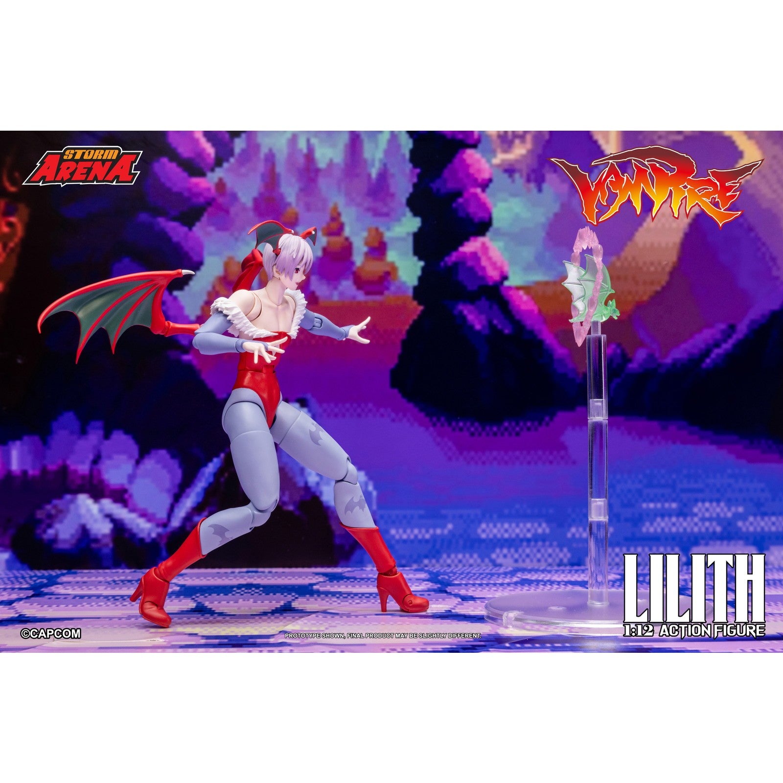 【予約安心出荷】[FIG] Storm Arena(ストームアリーナ) リリス ヴァンパイア 1/12 完成品 可動フィギュア(DSSA01) ストームコレクティブルズ(2027年3月)