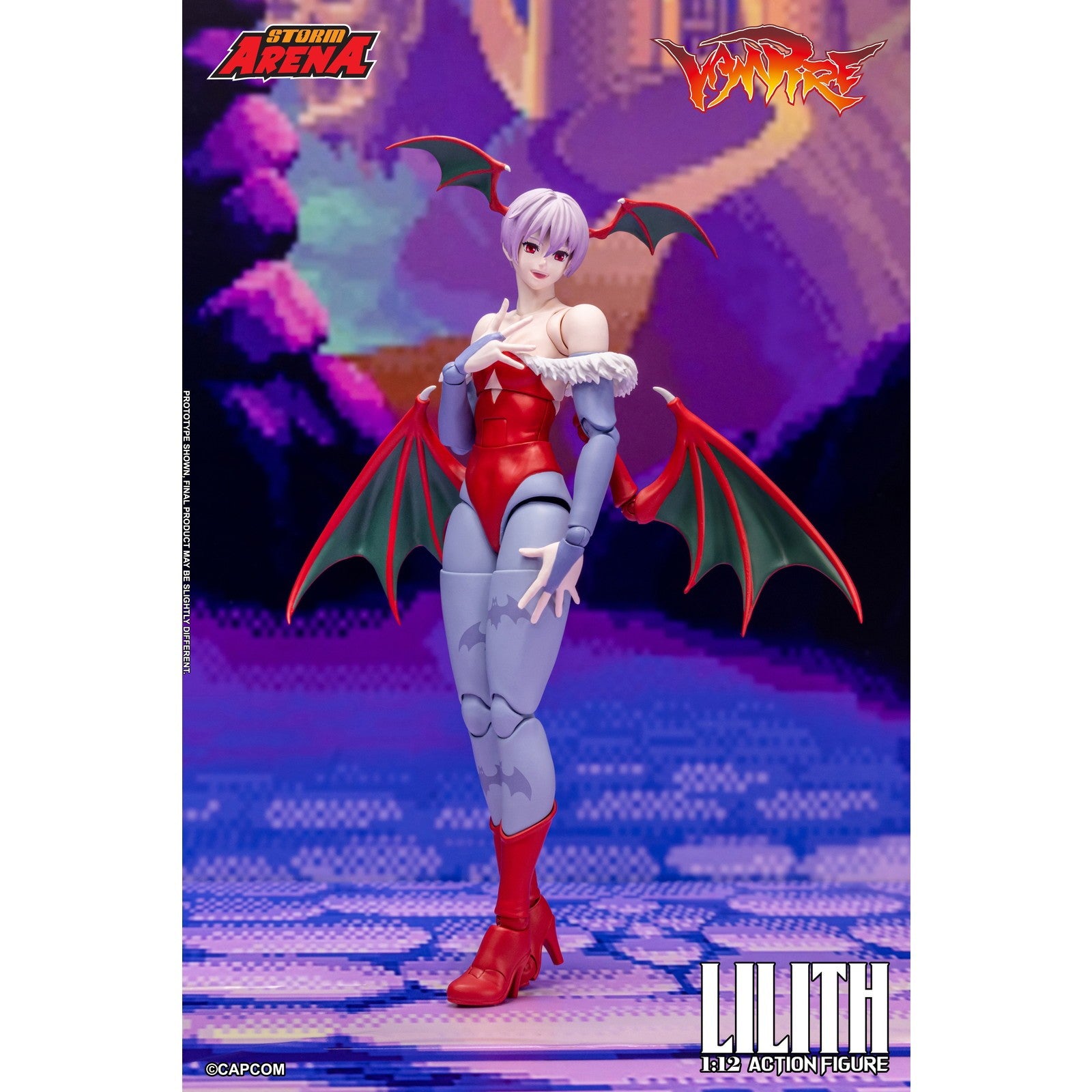 【予約安心出荷】[FIG] Storm Arena(ストームアリーナ) リリス ヴァンパイア 1/12 完成品 可動フィギュア(DSSA01) ストームコレクティブルズ(2027年3月)