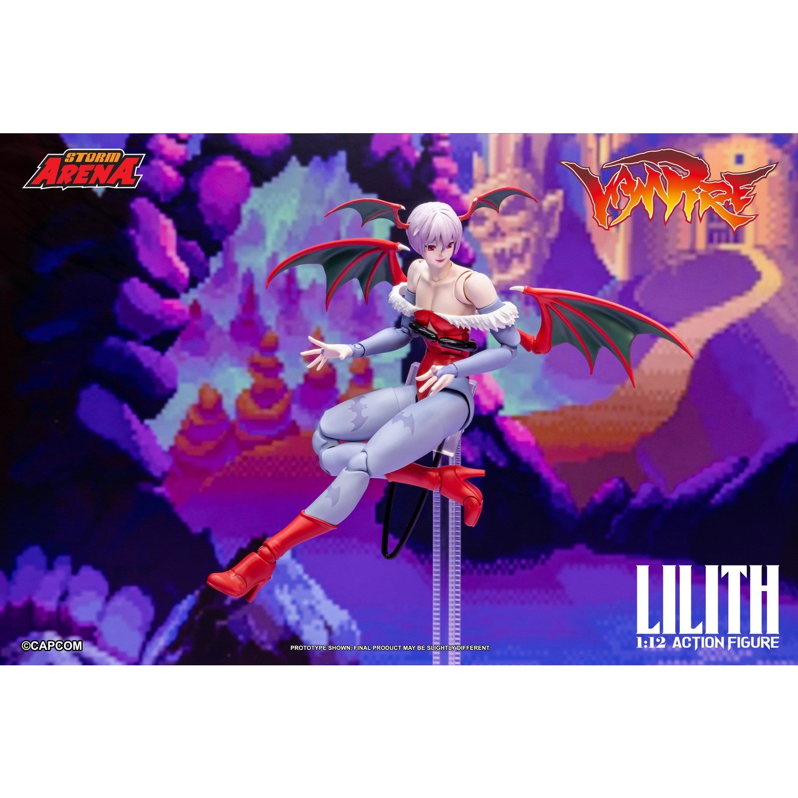 【予約安心出荷】[FIG] Storm Arena(ストームアリーナ) リリス ヴァンパイア 1/12 完成品 可動フィギュア(DSSA01) ストームコレクティブルズ(2027年3月)