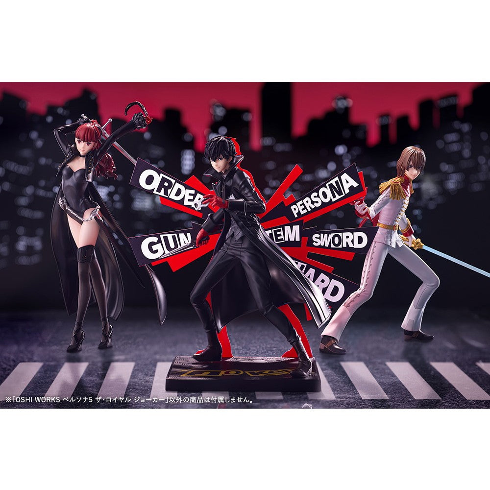 【予約安心出荷】[FIG] OSHI WORKS ジョーカー ペルソナ5 ザ・ロイヤル 完成品 フィギュア(GP024) コトブキヤ(2027年2月)