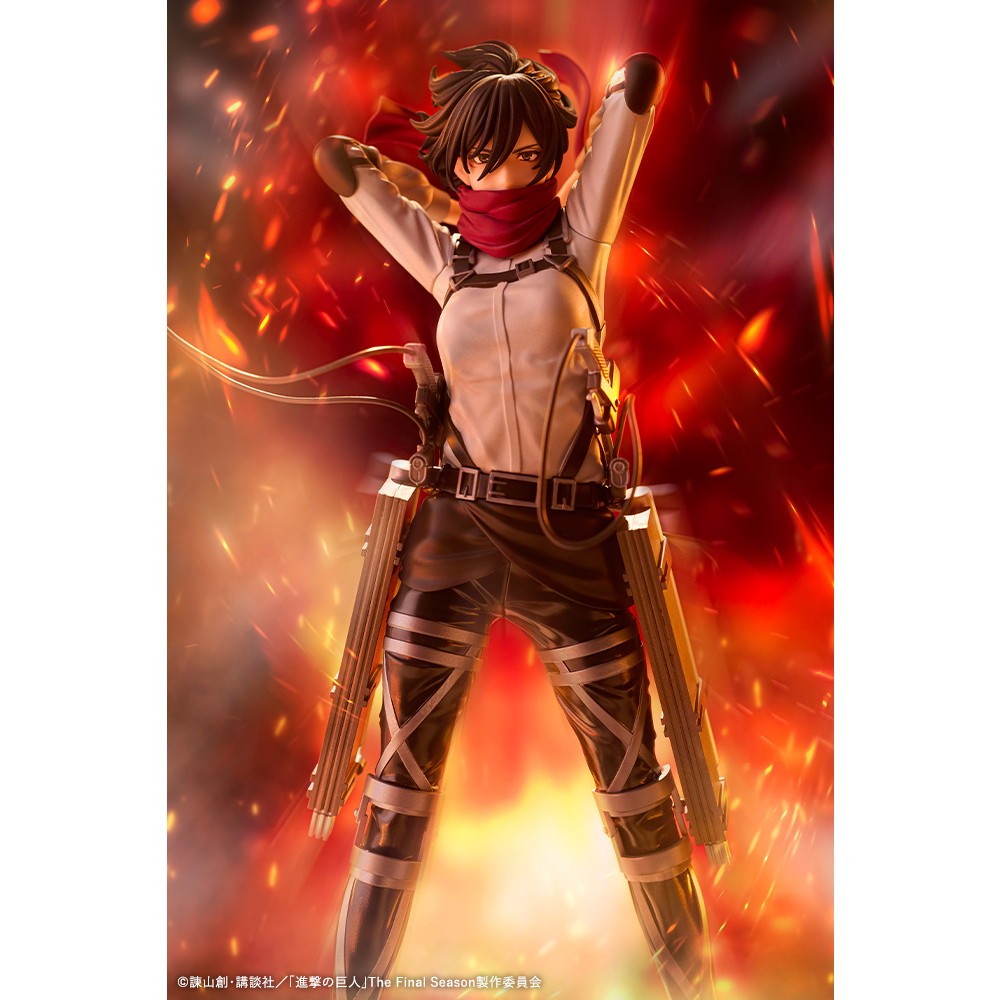 【予約安心出荷】[FIG] OSHI WORKS ミカサ・アッカーマン The Final Season ver. 進撃の巨人 The Final Season 完成品 フィギュア(GP034) コトブキヤ(2027年2月)