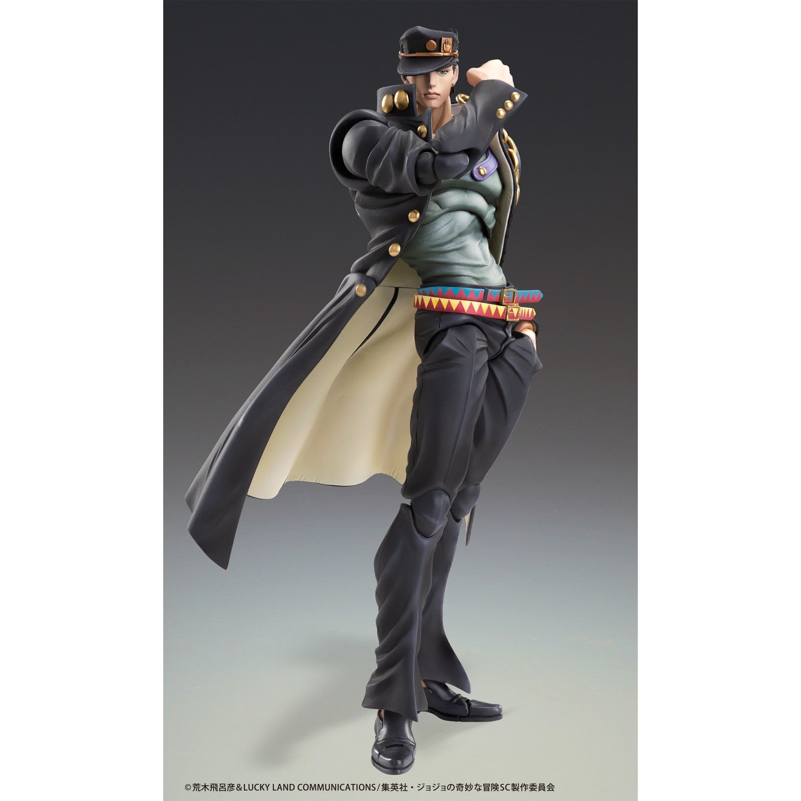 【予約安心出荷】[FIG] 超像可動 空条承太郎(くうじょうじょうたろう) Ver.2 ジョジョの奇妙な冒険 The Animation スターダスト クルセイダーズ 完成品 可動フィギュア メディコス・エンタテインメント(2027年2月)