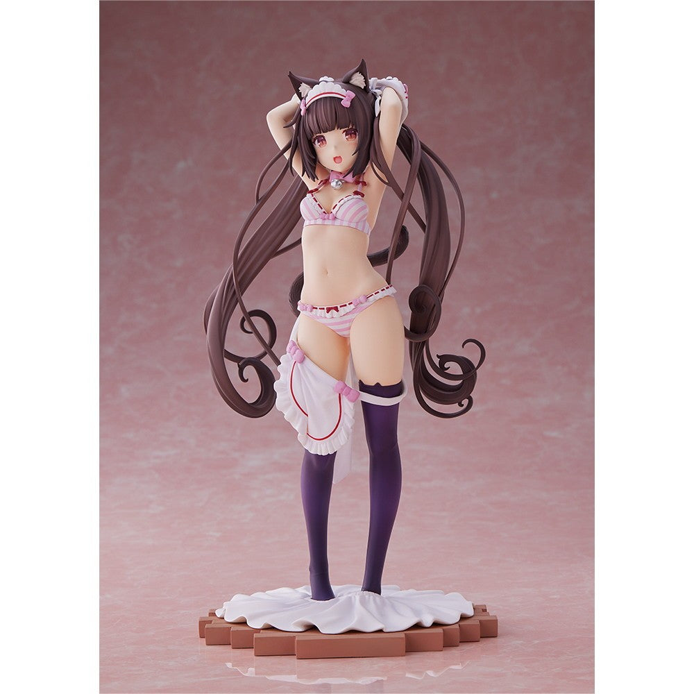 【予約安心出荷】[FIG] (再販) ショコラ～着替えのひと時～ ネコぱら 1/7 完成品 フィギュア(PF489) PLUM(プラム)(2026年10月)